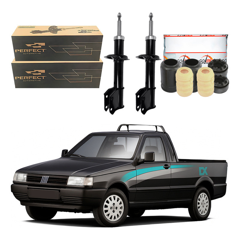 Kit Amortecedor Dianteiro Fiorino 1.0 1.5 1.6 8v 1995 A 1999