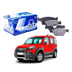Pastilha Freio Dianteira, Doblo Adventure 1.8 2011 A 2016