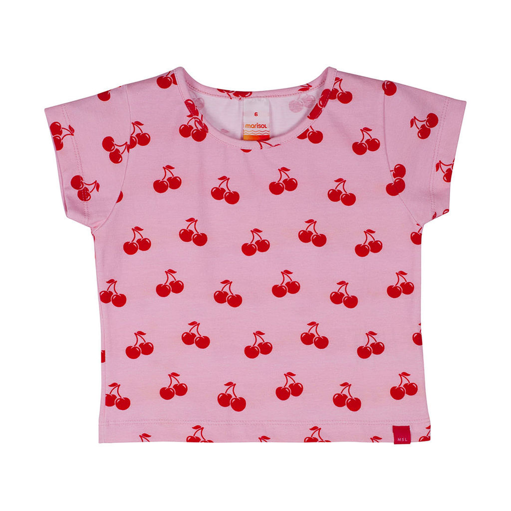 Blusa Cropped Estampada Menina Marisol