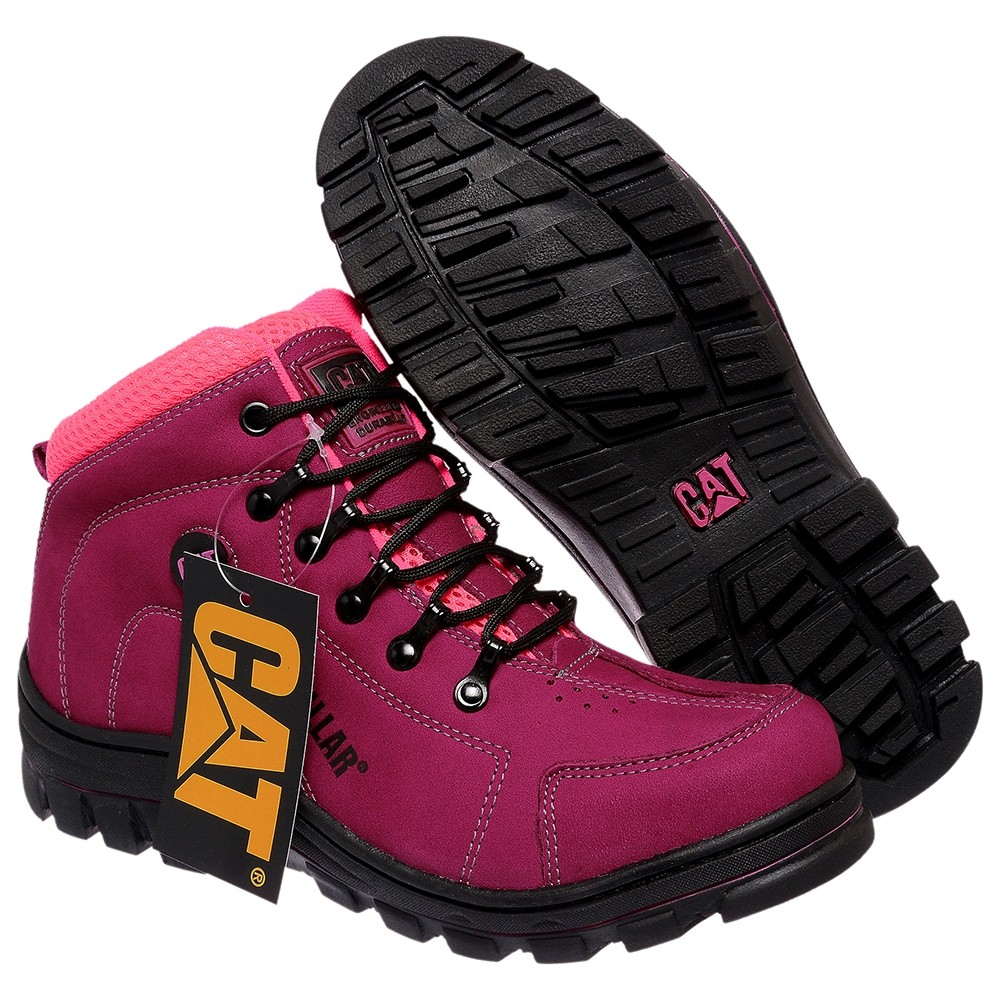 Coturno Bota Caterpillar Adventure Feminino Top Cat-adv Linda