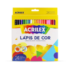 Lápis de cor 24 cores 09694 Acrilex