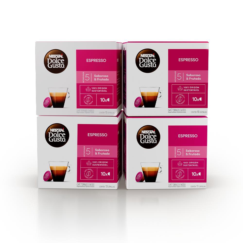 Kit 40 cápsulas Espresso - Nescafé Dolce Gusto em Oferta na Shopee