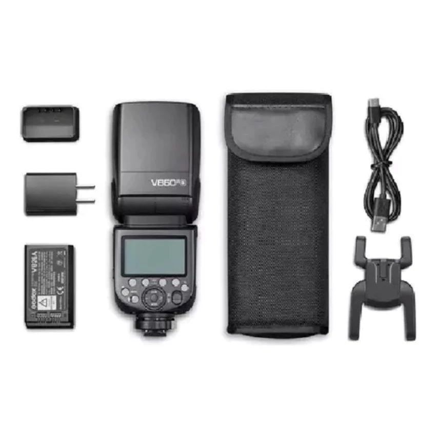 Flash Godox V860 Iii Ttl Hss Com Luz Modelagem para Canon Nikon Sony V860III Verção novo