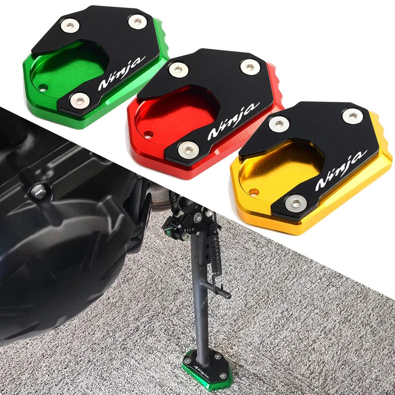 Almofada De Suporte Lateral CNC Para KAWASAKI NINJA 650 300 1000 ER6F ZX6R ZX10R ZX12R Ampliador Extensão
