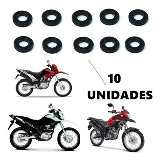 Retentor Do Amortecedor Traseiro Nxr Bros 125 150 160 - 10 . em Oferta na Shopee