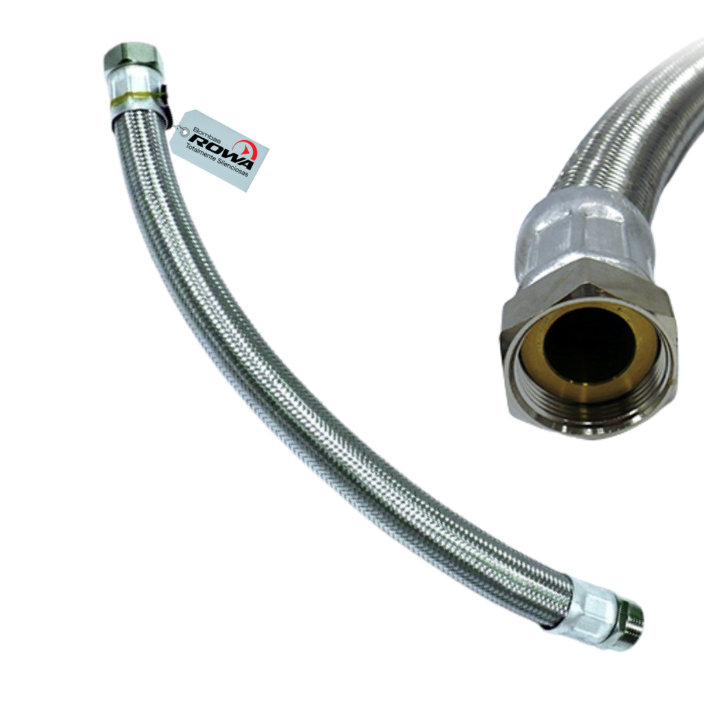 Tubo Flexível 2" x 60cm Inox Rowa para Bombas Pressurizadoras