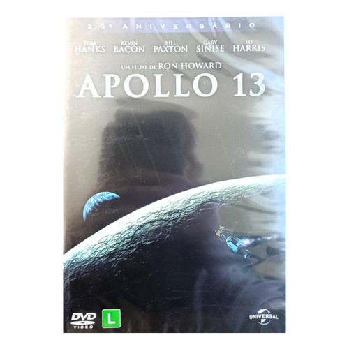 Dvd Apollo 13 - Ron Howard - Tom Hanks - Lacrado