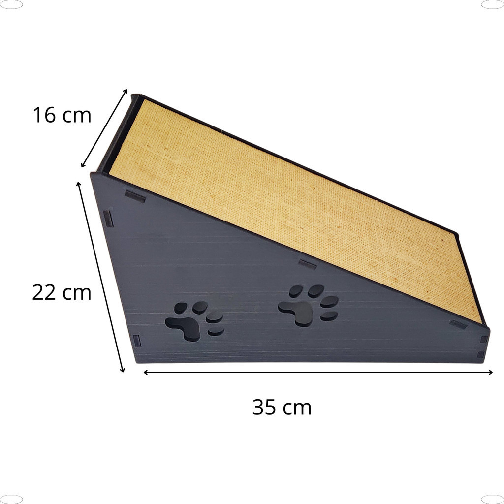Arranhador de Sisal Gatos Rampa Mdf Resistente Promoção