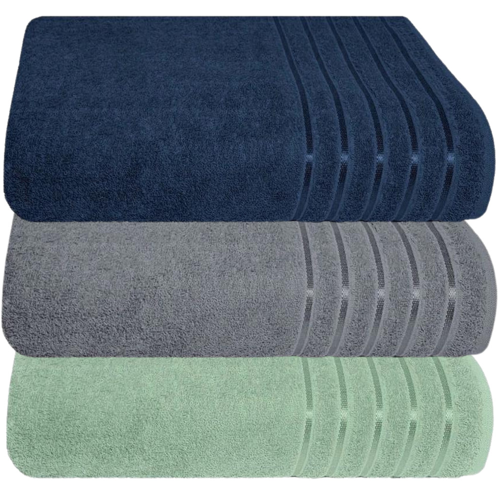 Kit 3 Toalhas Banhão 100% Algodão 90x150 Cm Teka Comfort em Oferta na Shopee