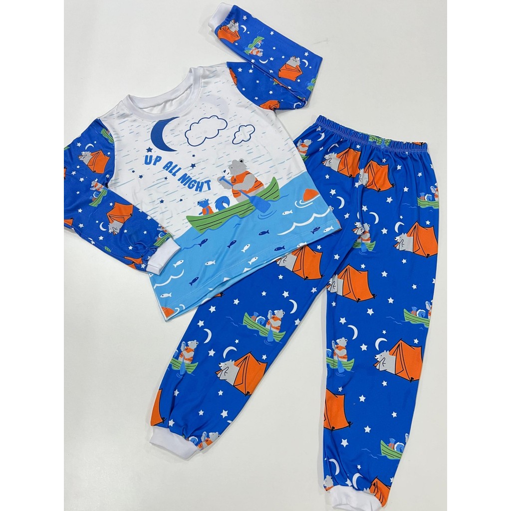 Pijama Manga Longa Marinheiro infantil menino roupa criança