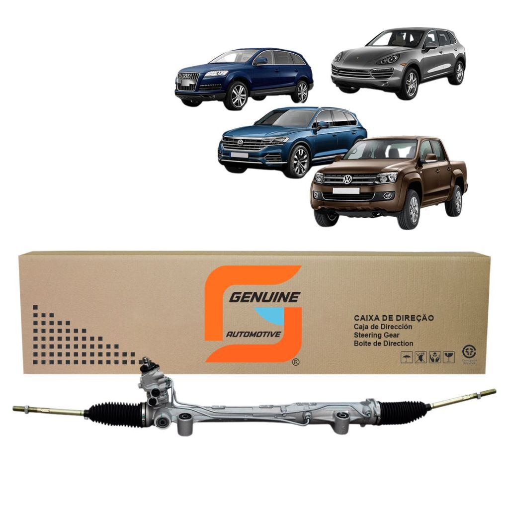 Caixa Direção Hidráulica Nova Volkswagen Amarok Todas Sem Sensor Audi Q7 Volkswagen Touareg Porsche em Oferta na Shopee