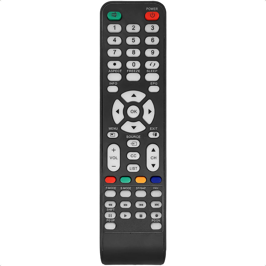 Controle Remoto Compatível TV CCE LCD LED Pilhas Inclusas
