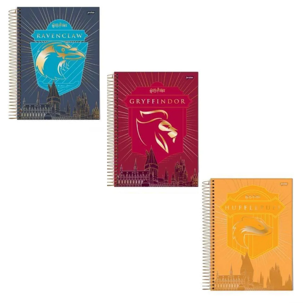 CADERNO UNIVERSITARIO CD 10X1 JANDAIA HARRY POTTER