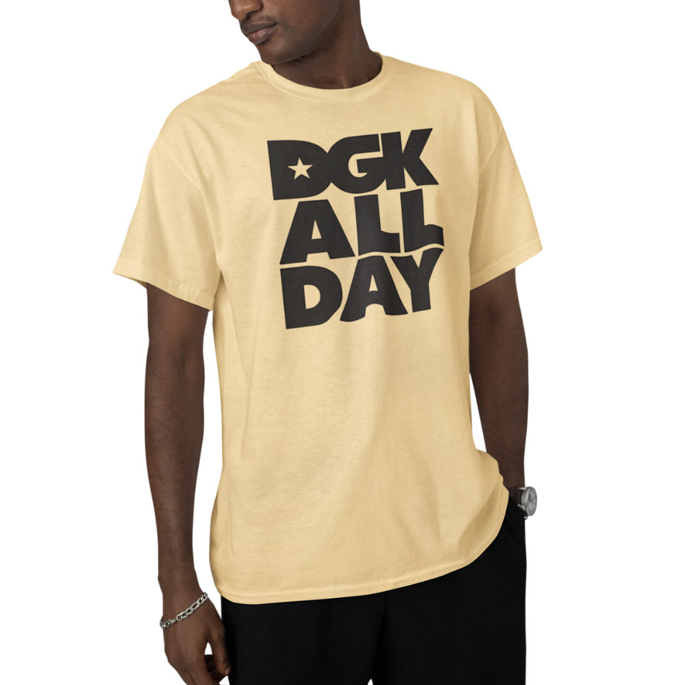 Camiseta Masculina Algodão Manga Curta Estampada DGK Pronta Entrega Cores FASHION