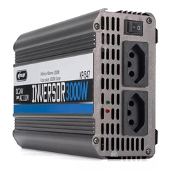 Inversor de Tensao 24v 110v 3000w Transformador Conversor KP-547