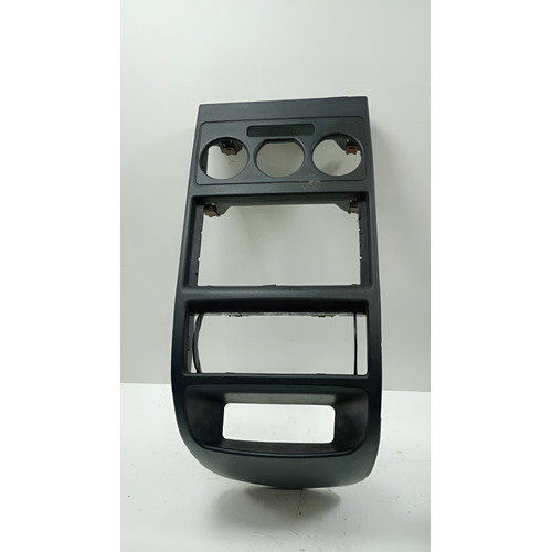 Acabamento Painel Cental Chevrolet Astra Hatch 1.8 2002 Preto Animal Print