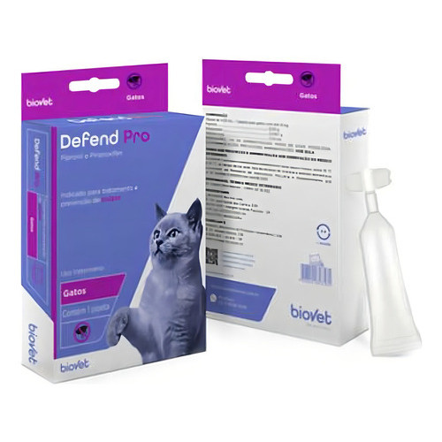 Antipulgas Gatos Defend Pro Pipeta Pour On
