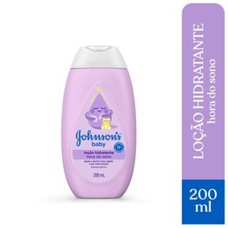 Loção Hidratante Johnson's Baby Hora do Sono 200ml em Oferta na Shopee