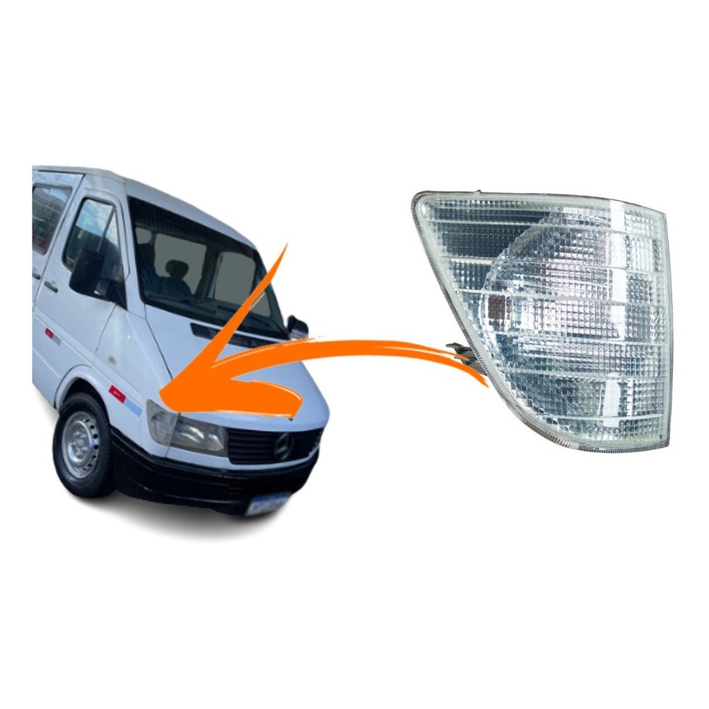 Lanterna Seta Farol Mercedes Benz Sprinter 1995 A 2002 Ld