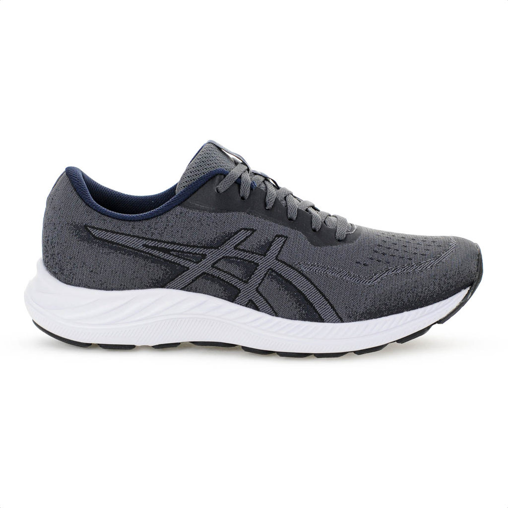 Tênis Asics Ugoki Chumbo Preto e Azul Escuro - Masculino