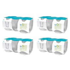 Kit 24 Copos Nadir Amazon em Vidro Transparente 190ml