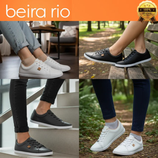 Tênis Sapatenis Confortável Feminino Beira Rio  Leve Casual Adulto Conforto Passeio Original em Oferta na Shopee