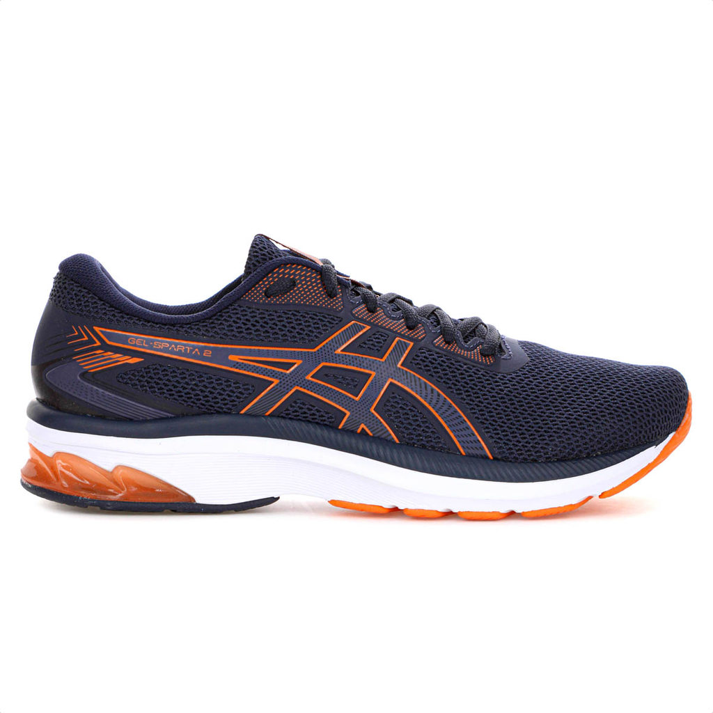 Tênis Asics Gel Sparta 2 Azul Escuro e Laranja - Masculino