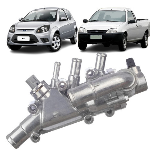 Imagem Valvula Termostática Ka 1.0 1.6 Courier Flex 2009 A 2013