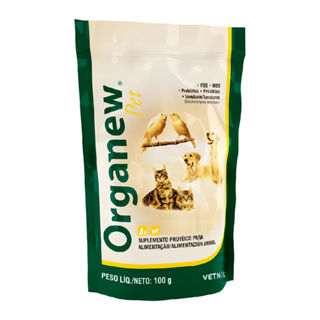 Organew Pet Suplemento Probiótico 100g em Oferta na Shopee