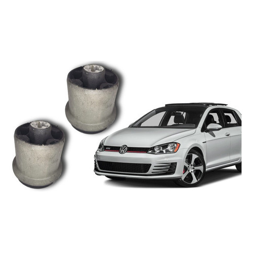 Par Bucha Eixo Traseiro Virtus Jetta 1.4 Tcross Golf Audi A3