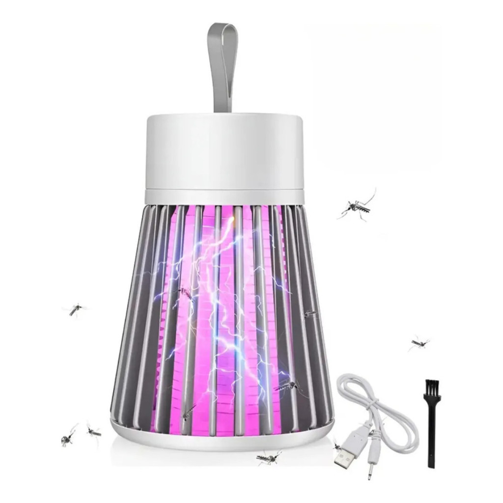 Lâmpada Led Elétrica Anti Inseto Mata Mosquito Repelente