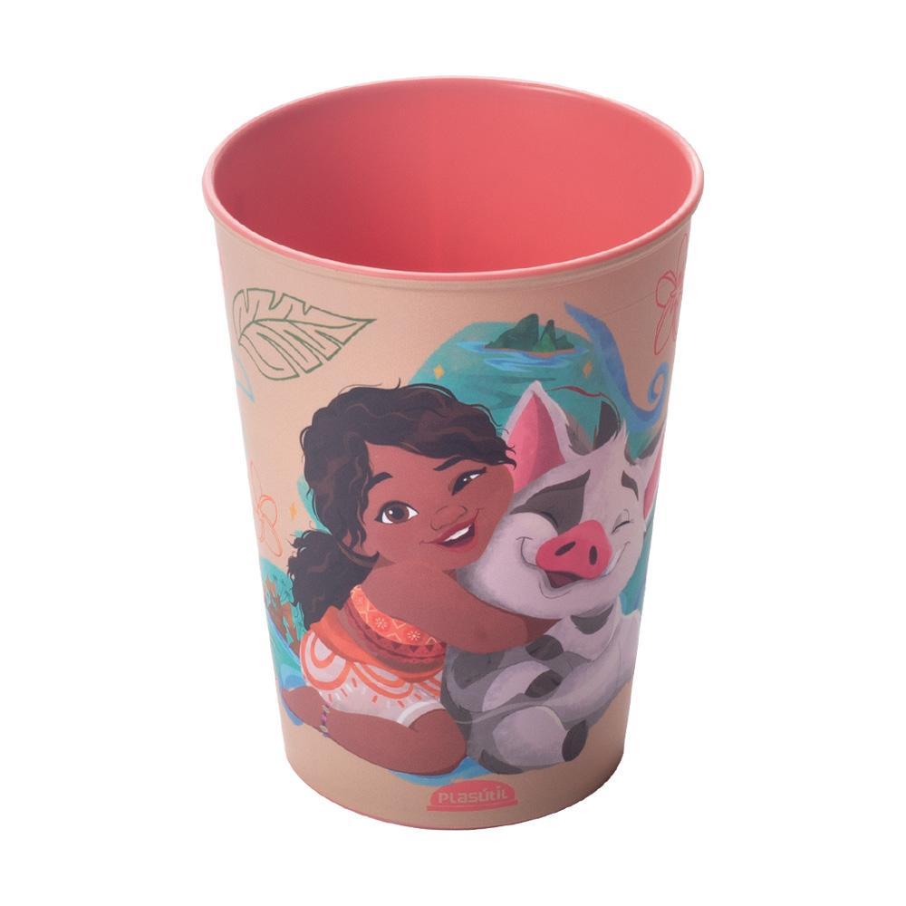 Copo Moana 320 ml Plástico Disney Plasútil em Oferta na Shopee
