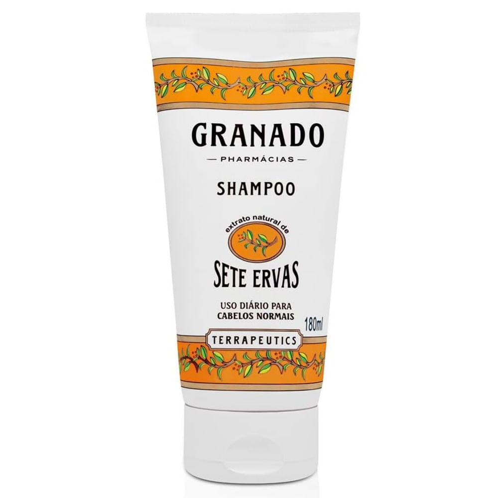Shampoo Granado Terrapeutics Sete Ervas 180ml em Oferta na Shopee