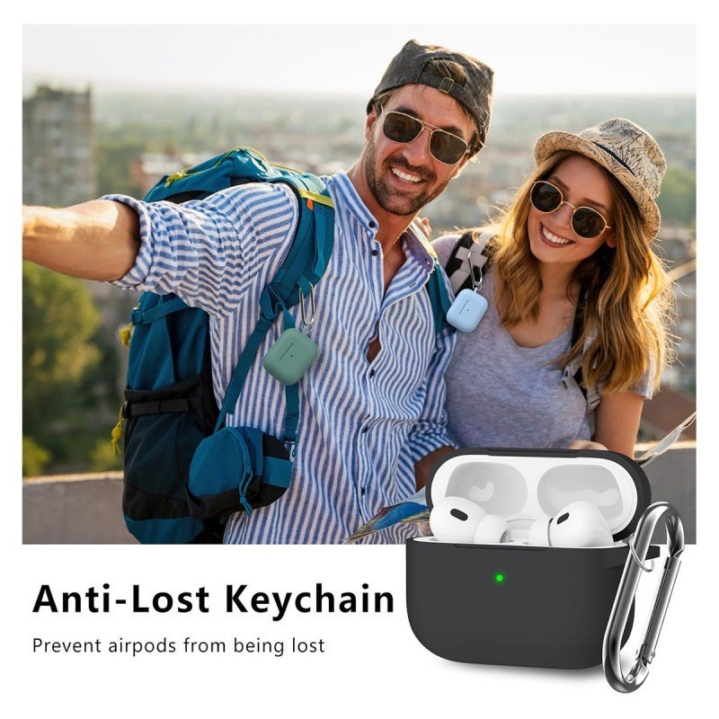 Capa Case Silicone Protetora para fone apple AirPods pro 3 2025