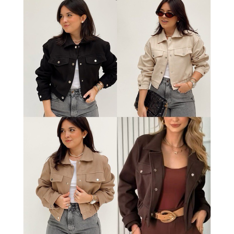 Jaqueta Casaco Quentinho Lã Batida | Moletinho Estiloso em Oferta na Shopee