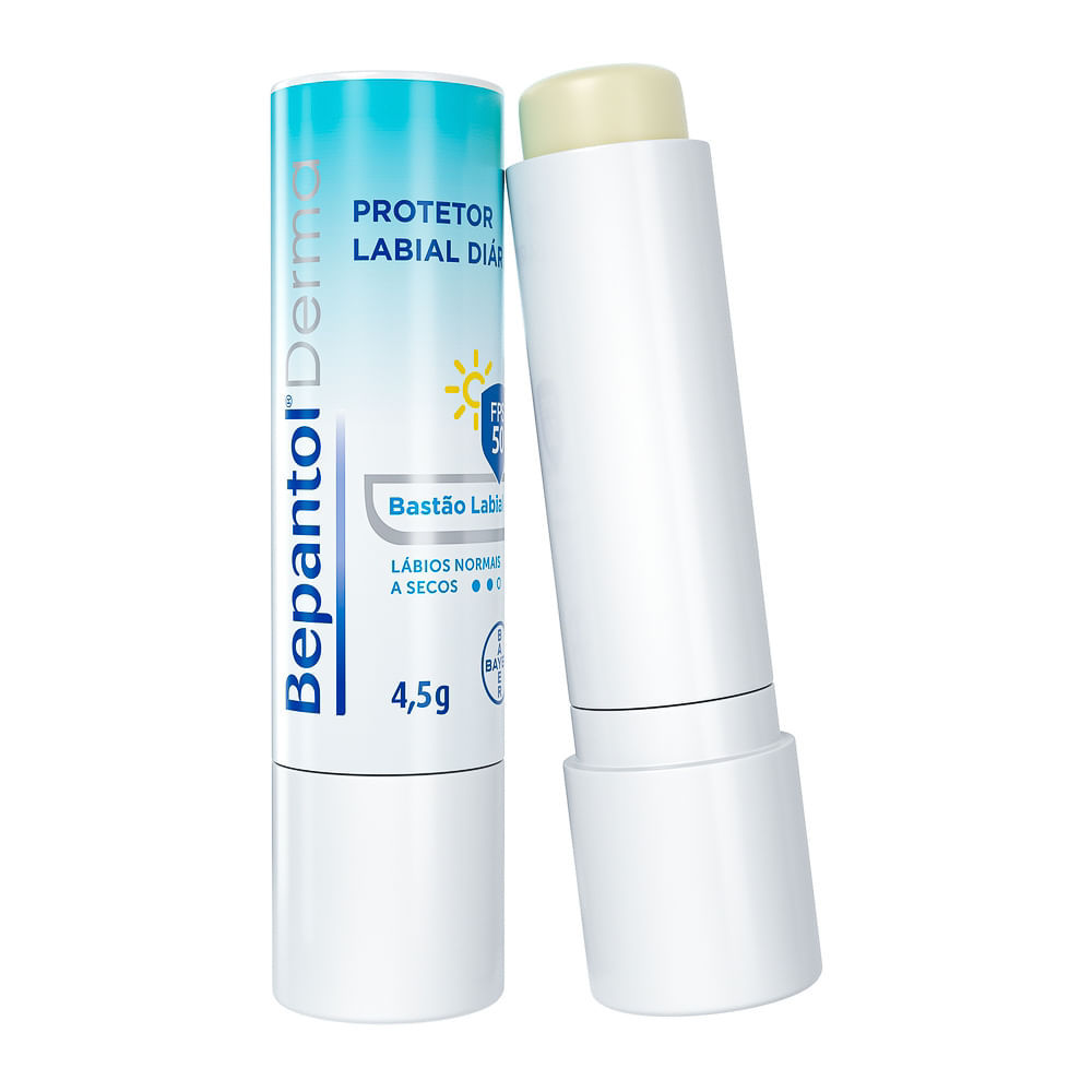 Bepantol Derma Protetor Labial Diário FPS 50, Bastão Labial em Oferta na Shopee