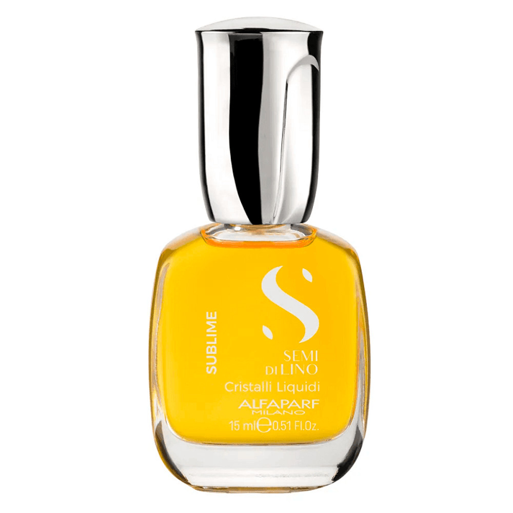 Óleo Capilar Alfaparf Semi Di Lino Cristalli Liquidi 15ml em Oferta na Shopee