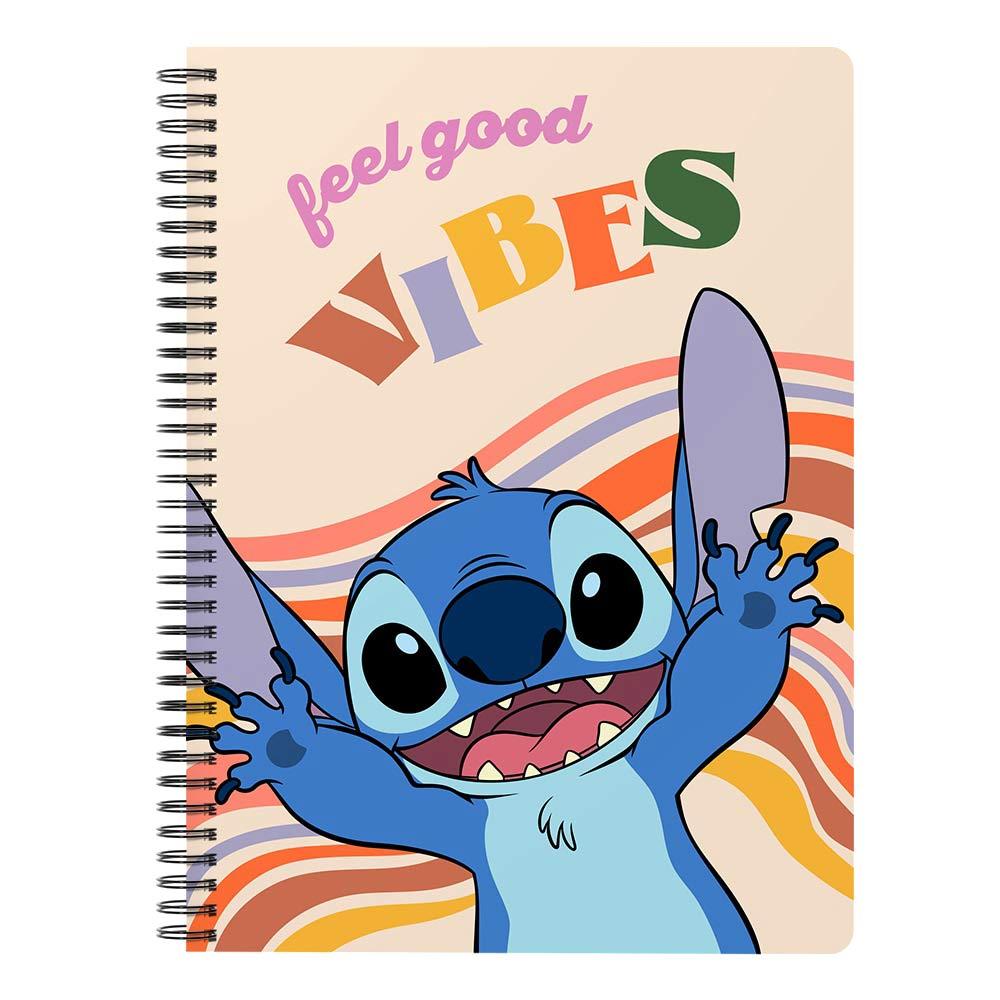 Caderno Universitário 1M Feminino Stitch 707180242 - Culturama em Oferta na Shopee