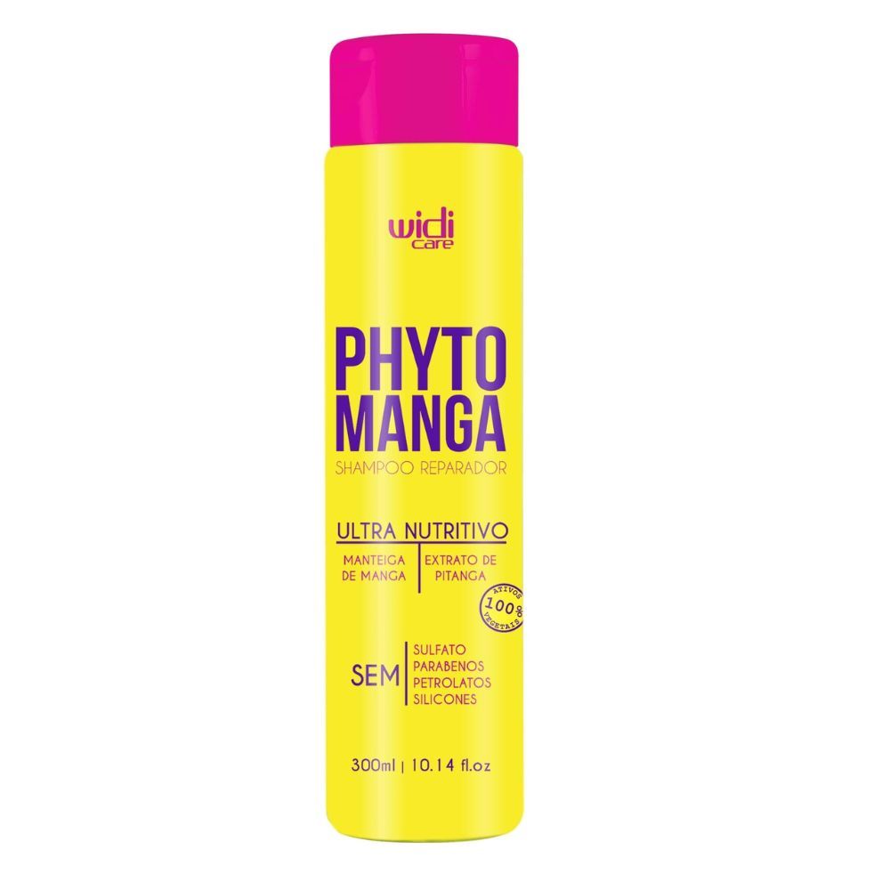 Shampoo Widi Care Phyto Manga Reparador 300ml em Oferta na Shopee