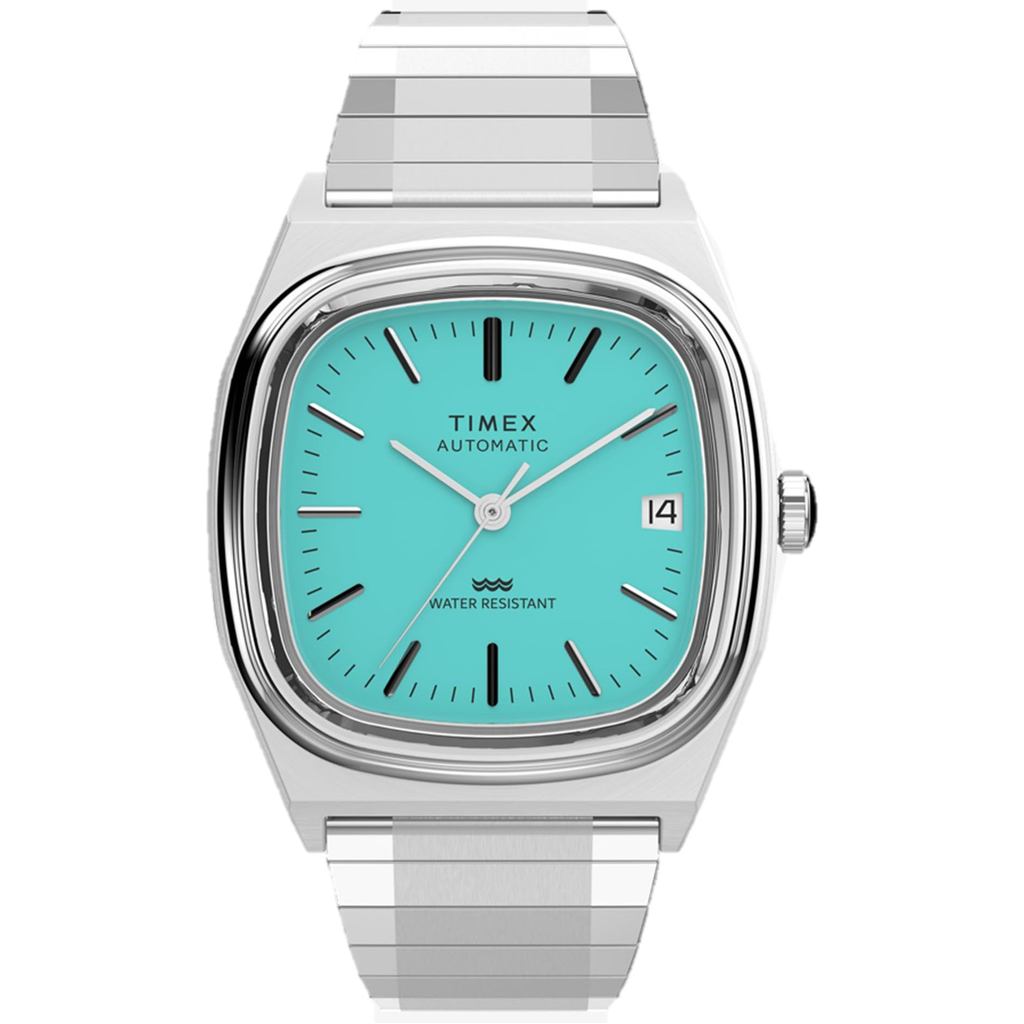 [TIMEX] Unisex Watch TIMEX TW2Y07300 Automatic 5 ATM Waterproof Plastic Light Blue Dial Stainless Steel [Parallel Import