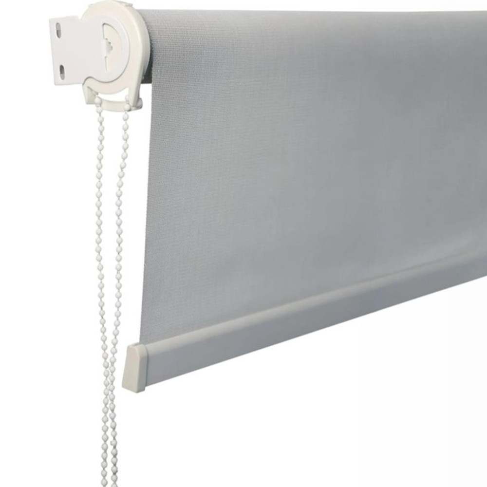 Persiana Rolo Solar 120x160 Cm 3% Cinza Atlas — imagem 2 de 2