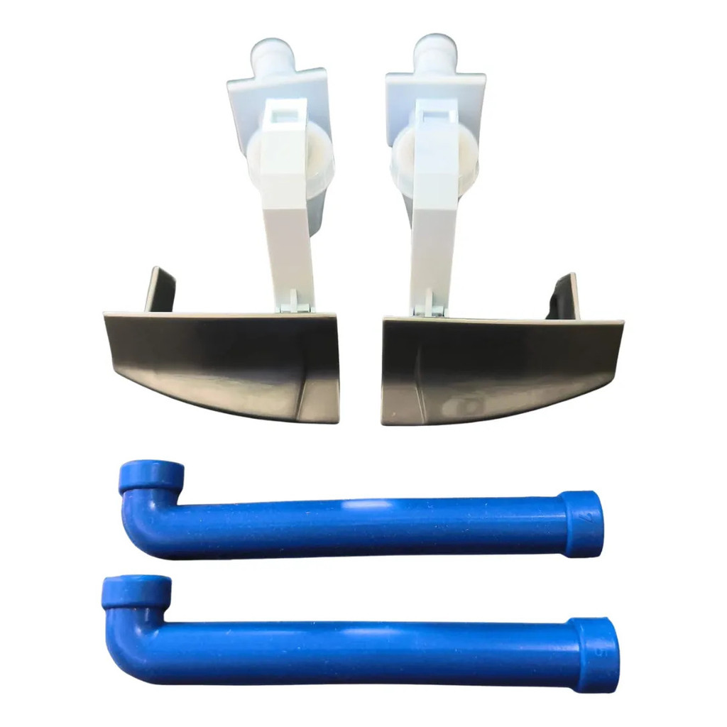 Kit 2 Torneiras Gelágua Esmaltec Egm30 + 2 Cachimbo Mangote