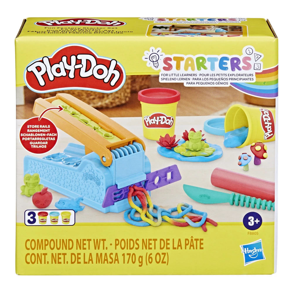 Massa de Modelar Play-Doh Hasbro Starters Kit Inicial Fábrica Divertida em Oferta na Shopee