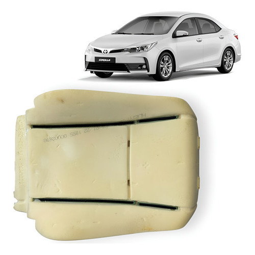 Espuma Banco Traseiro Esquerdo Corolla 2014 A 2019 Original Amarelo