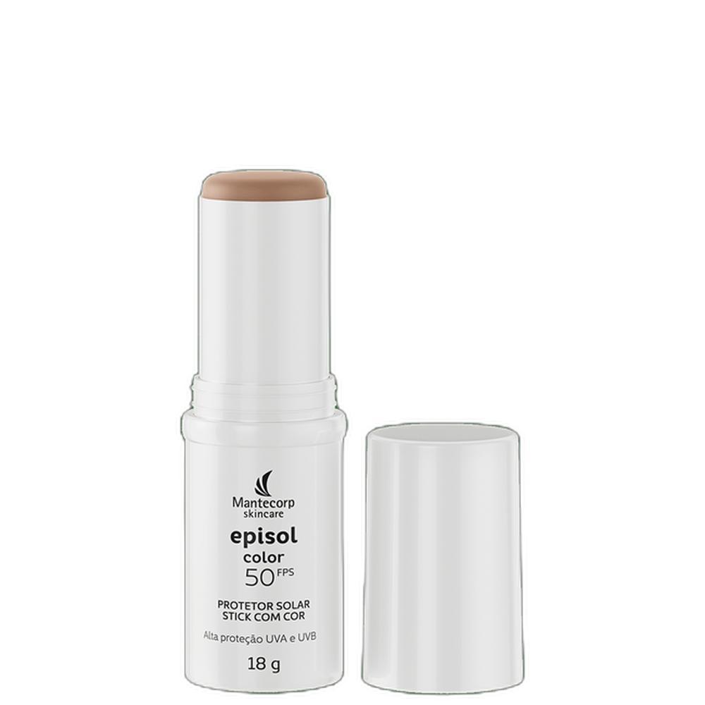 Mantecorp Episol Color Stick FPS50 Médio - Protetor Solar em Bastão com Cor 19g