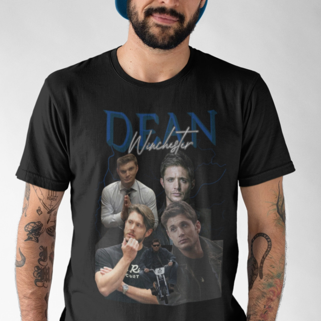 Camisa Dean Winchester Série Supernatural Masculina Feminina