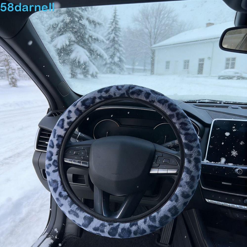 Capa De Volante DARNELL , De Pele Macia E Confortável De 38 Cm , Pelúcia De Inverno