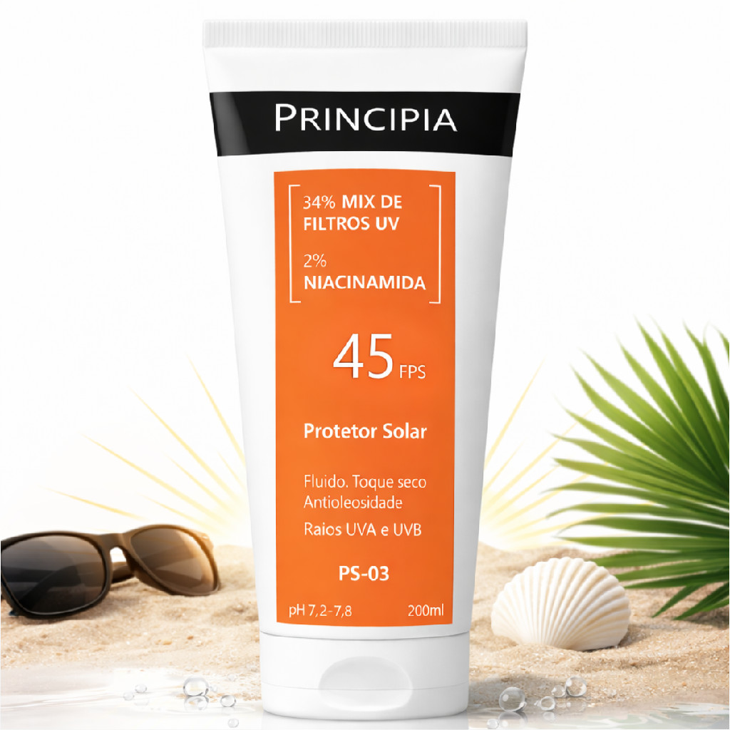 Protetor Solar Corporal Principia Ps-03 Fps45 200ml