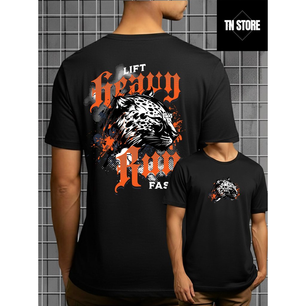 Camiseta Fitness Academia Gym Treino Esporte Camisa Blusa Unissex Masculino Feminino 100% Algodão Preto Branco Plus Size