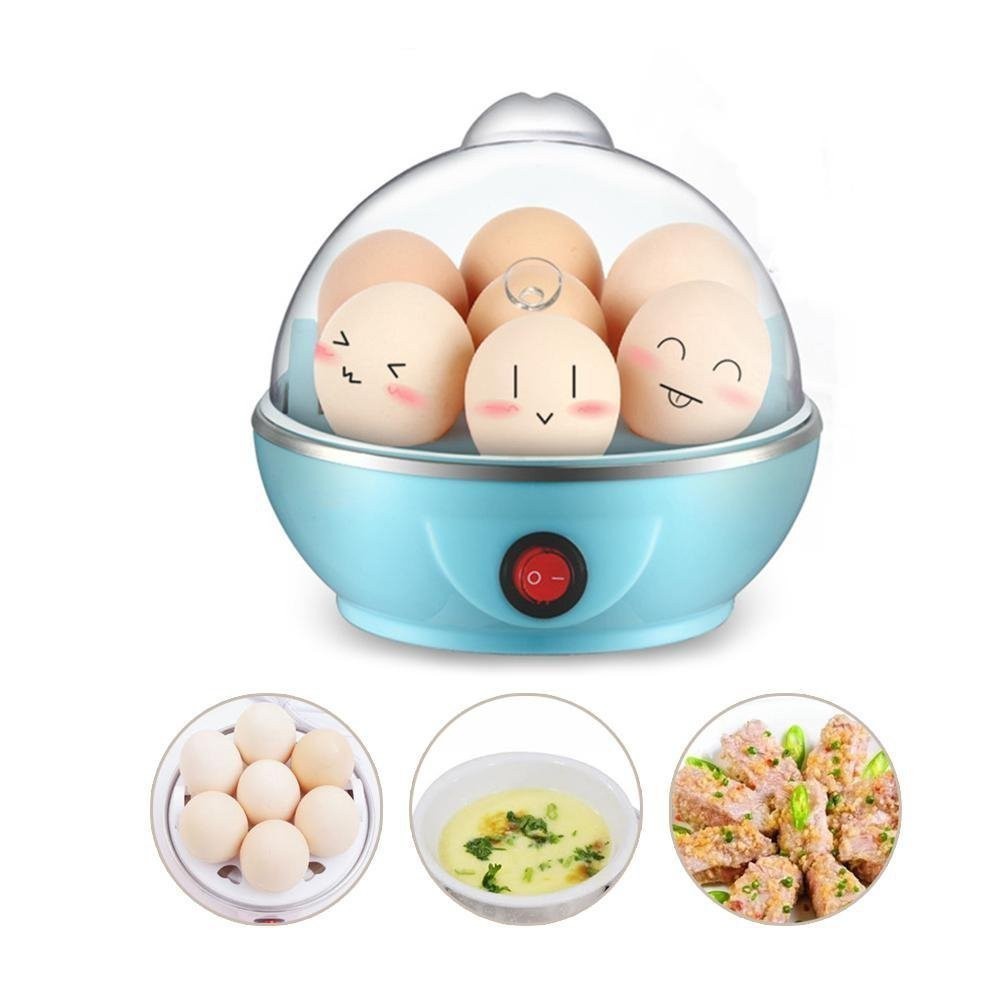 Cozinha Ovos Cozedor de Ovos 110 - 220v Elétrico Portátil Cozinha à Vapor Espaço para 7 ovos